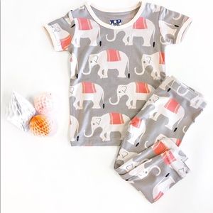 Kickee Pants short sleeve pjs